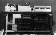 an IBM Hollerith D-11 card-sorting machine