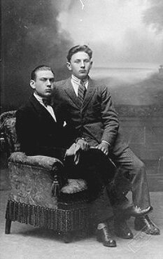 Un couple photographié à Berlin en 1926
