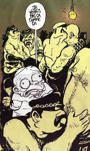 Dessin : Cabu, Charlie Hebdo, 1er juin 2005.