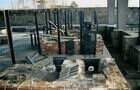 Vestiges de la chambre à gaz et du four crématoire