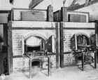 Fours crmatoires au camp de Dachau, juillet 1945
