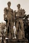 Les discoboles, de Karl Abiker, réalisés pour les Jeux olympiques de 1937