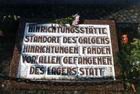 Plaque commmorative  Sachsenhausen