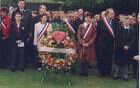 Paris, le 28 avril 2002. Journe nationale du souvenir de la dportation. 