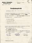 Rapport de perquisition de la Gestapo. Dossier 1400/1939