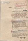 Rapport de police. Dossier 1741/1942.